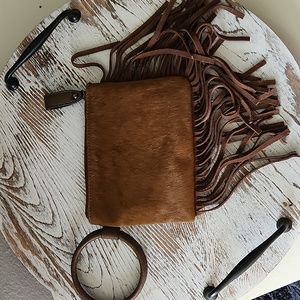 Tony Lama Fringe Clutch